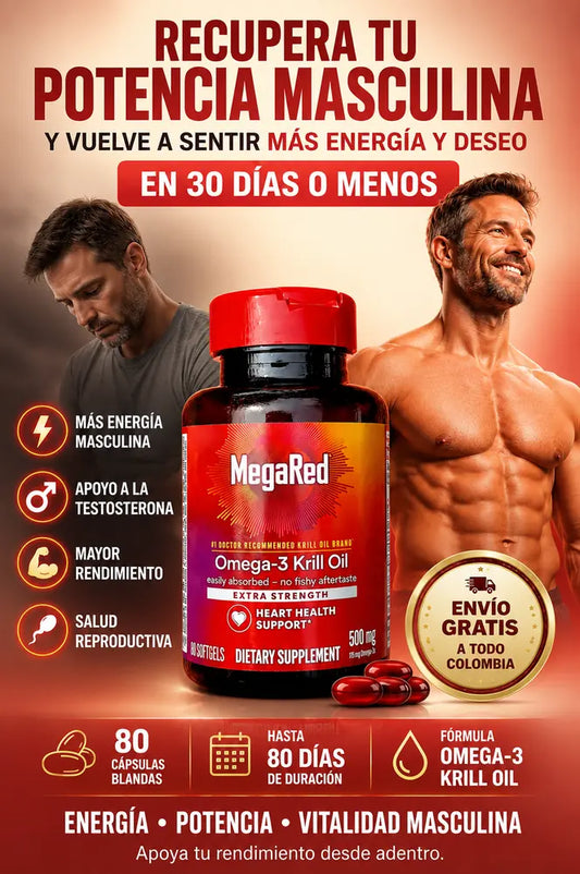 MegaRed™️ – La Fuerza Masculina en Cada Cápsula