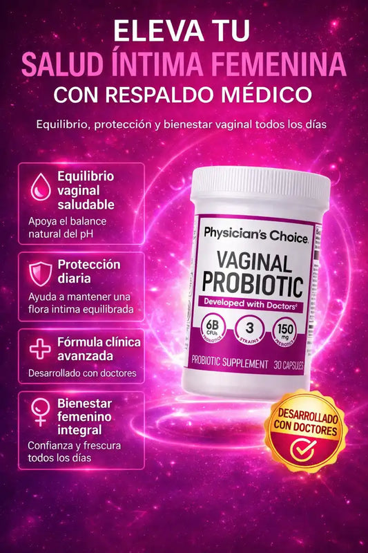 Vaginal Probiotic™️ – Equilibrio Íntimo Femenino Desde Adentro